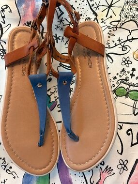 Made in Italy 🇮🇹 Leather thong sandal